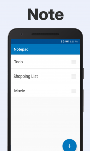 اسکرین شات برنامه Notepad - notes & memo app 1