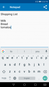 اسکرین شات 6 برنامه Notepad - notes & memo app