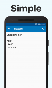 اسکرین شات برنامه Notepad - notes & memo app 2