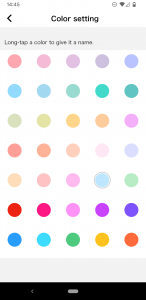 اسکرین شات 4 برنامه My Calendar - Simple Planner