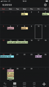 اسکرین شات 8 برنامه N Calendar: Planner, Schedule