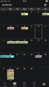 اسکرین شات 8 برنامه N Calendar: Planner, Schedule