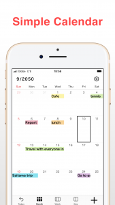 اسکرین شات 1 برنامه N Calendar: Planner, Schedule
