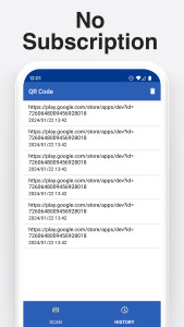 اسکرین شات 3 برنامه QR Code Reader - Barcode Scan