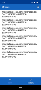 اسکرین شات 6 برنامه QR Code Reader - Barcode Scan