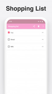 اسکرین شات برنامه Shopping List: My Grocery List 1