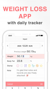 اسکرین شات برنامه SmartDiet - weight tracker 1