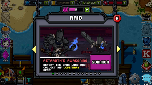 اسکرین شات 2 بازی Bit Heroes Quest: Pixel RPG