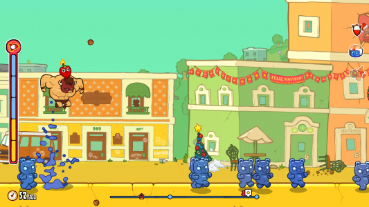اسکرین شات بازی Burrito Bison: Launcha Libre 6