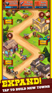 اسکرین شات 2 بازی Idle Frontier: Tap Town Tycoon