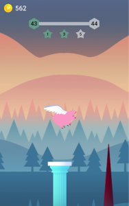 اسکرین شات بازی Bouncy Bird: Casual & Relaxing Flappy Style Game 3
