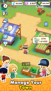 اسکرین شات 2 بازی MicroTown.io - My Little Town