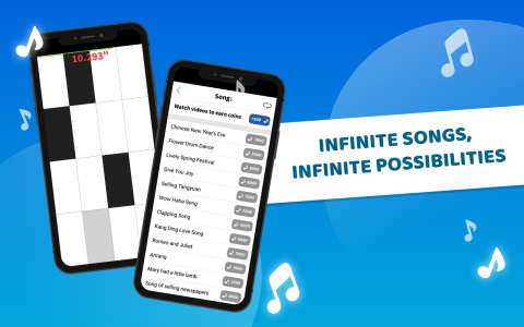 اسکرین شات 3 بازی Piano Tiles ™ - Tap Music Game