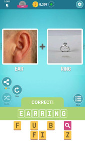 اسکرین شات 3 بازی Pictoword: Fun Brain Word Game