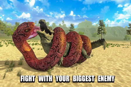 اسکرین شات بازی Wild Anaconda Snake Attack 3D 7