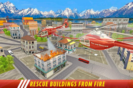 اسکرین شات بازی Helicopter Rescue Mission 2018 5