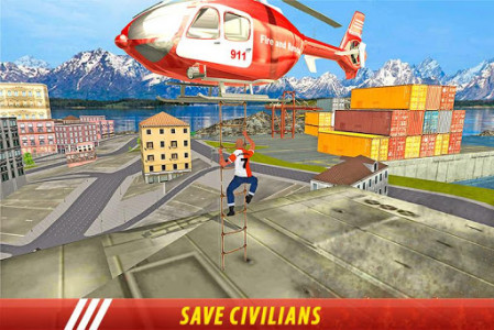 اسکرین شات بازی Helicopter Rescue Mission 2018 2