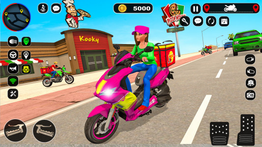 اسکرین شات بازی Pizza Delivery: Girl Food Game 4