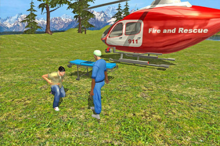 اسکرین شات بازی Helicopter Rescue Mission 2018 8