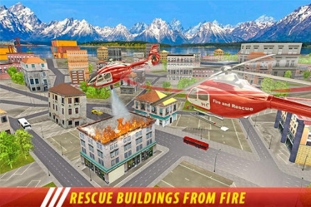 اسکرین شات بازی Helicopter Rescue Mission 2018 1