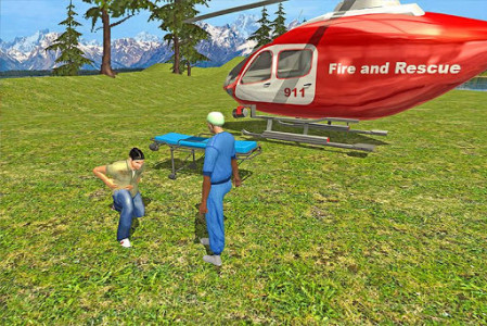اسکرین شات بازی Helicopter Rescue Mission 2018 4