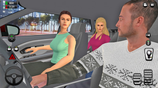 اسکرین شات بازی Modern Taxi Driver Car Games 3