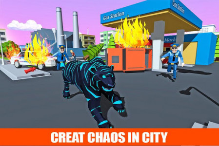 اسکرین شات بازی Tiger Simulator: City RPG Survival Game 4