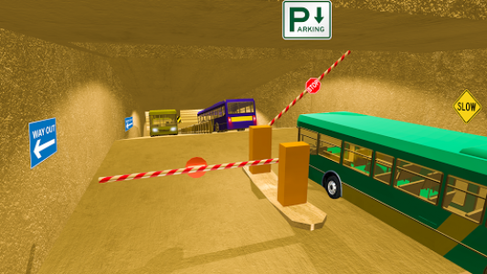 اسکرین شات بازی Coach Bus Parking Simulator 3D 7