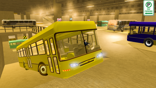 اسکرین شات بازی Coach Bus Parking Simulator 3D 2