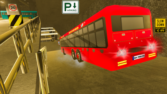 اسکرین شات بازی Coach Bus Parking Simulator 3D 4