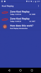 اسکرین شات برنامه Kool Replay 1