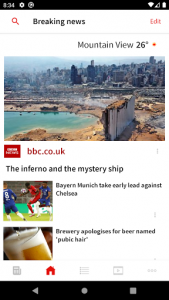 اسکرین شات برنامه UK News - Breaking News - World News - Newspapers 1