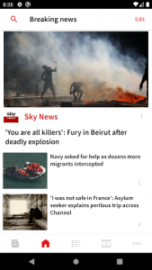 اسکرین شات برنامه UK News - Breaking News - World News - Newspapers 2