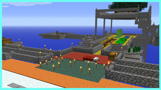 اسکرین شات برنامه Mod Skyblock island for MCPE 4