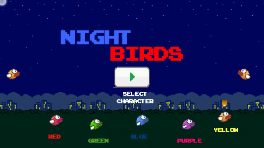 اسکرین شات بازی پرنده های شب 1