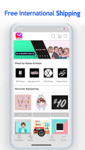 اسکرین شات برنامه Kpopshop - Kpop Online Shopping App 3