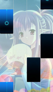 اسکرین شات بازی Anime Dream Piano Tiles Mix 3