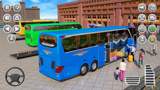 اسکرین شات برنامه Real Bus Driving Bus Simulator 1