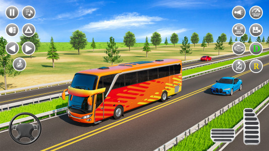 اسکرین شات برنامه Real Bus Driving Bus Simulator 5