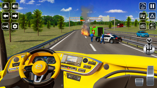اسکرین شات برنامه Real Bus Driving Bus Simulator 2