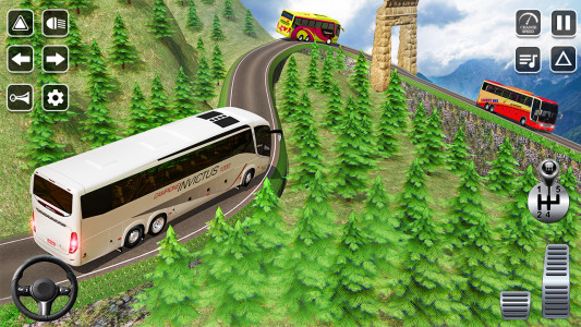 اسکرین شات برنامه Real Bus Driving Bus Simulator 6