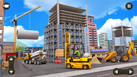 اسکرین شات بازی Real JCB Construction Games 3D 3