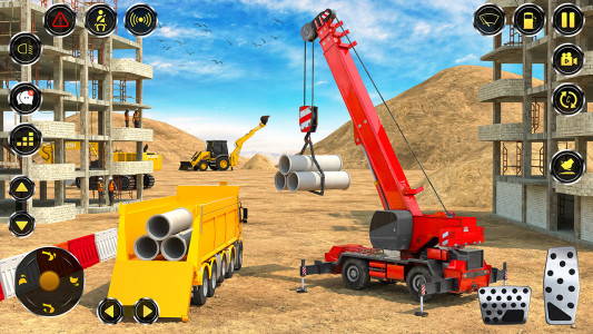اسکرین شات بازی Modern Road Construction Games 4