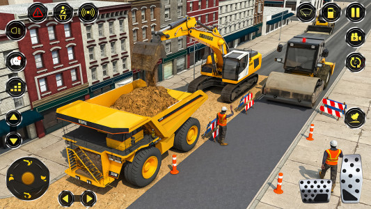 اسکرین شات بازی Modern Road Construction Games 1