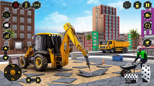 اسکرین شات بازی Modern Road Construction Games 8