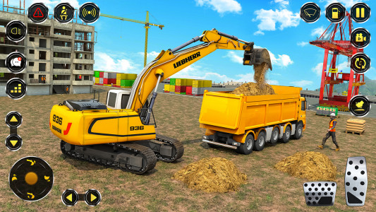 اسکرین شات بازی Modern Road Construction Games 3