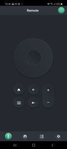 اسکرین شات برنامه Remote for Chromecast TV 1