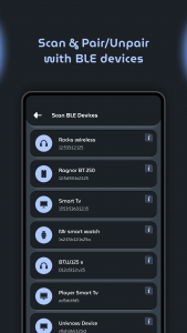 اسکرین شات برنامه Bluetooth Device & BLE Scan 3