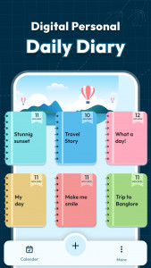 اسکرین شات 1 برنامه Digital Personal Daily Diary