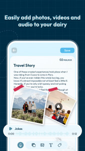 اسکرین شات برنامه Digital Personal Daily Diary 2